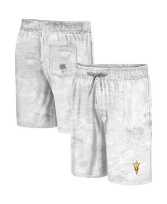 Men's White Arizona State Sun Devils Realtree Aspect Ohana Swim Shorts