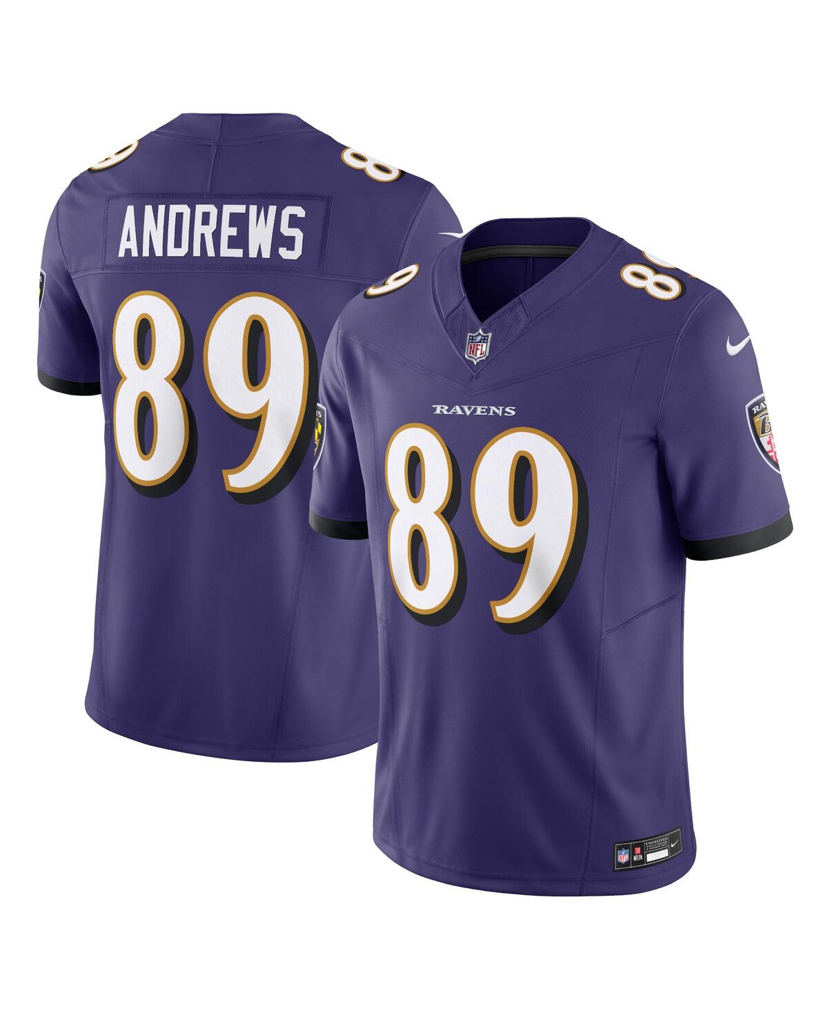 Men's Nike Mark AndrewsBaltimore Ravens Vapor F.u.s.e. Limited Jersey - Purple