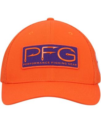 Men's Orange Clemson Tigers PFG Hooks Flex Hat