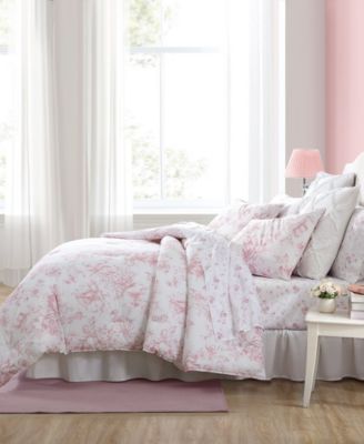 Delphine Cotton Reversible 2 Piece Comforter Set, Twin XL