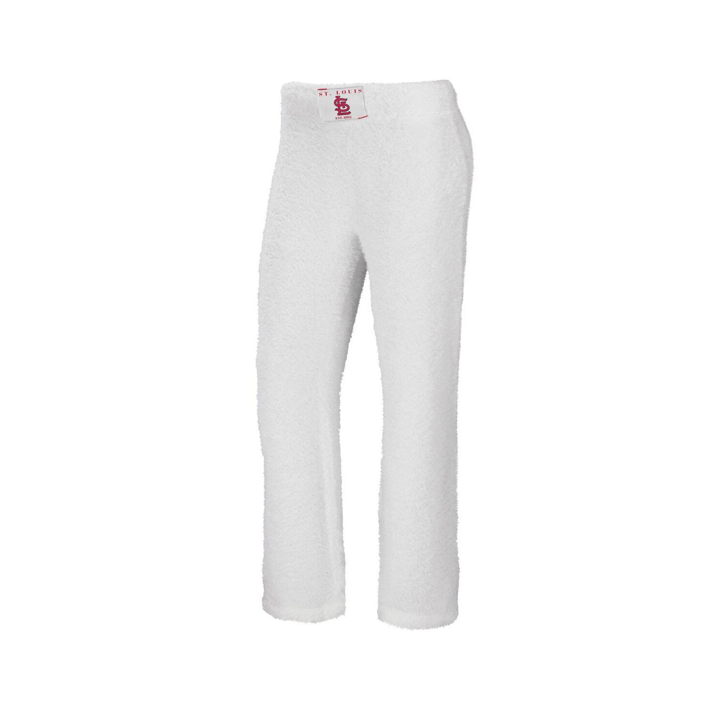 Women's Cream St. Louis Cardinals Cozy Lounge Tank Top and Pants Set