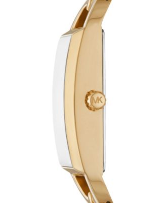 Women's Empire Quartz Three-Hand Gold-Tone Stainless Steel Watch 20X30mm