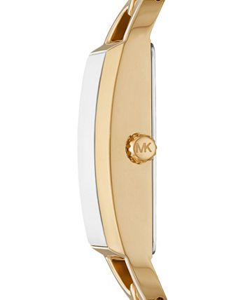 Women's Empire Quartz Three-Hand Gold-Tone Stainless Steel Watch 20X30mm