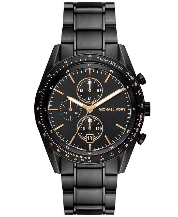 Michael kors men's stainless steel watches discount