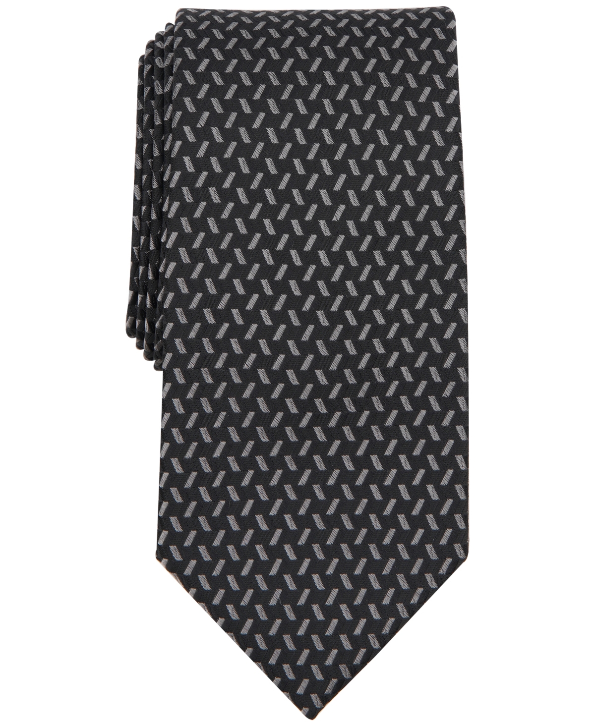 Michael Kors Men's Begley Geo-print Tie In Black