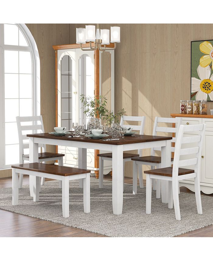 Macys farmhouse deals dining table