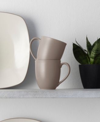 Colorwave Square 16 Pc. Dinnerware Set, Service for 4