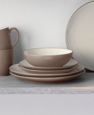 Colorwave Coupe 16 Pc. Dinnerware Set, Service for 4