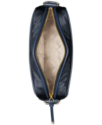 Logo Large Nylon Crossbody with Webbing Strap 