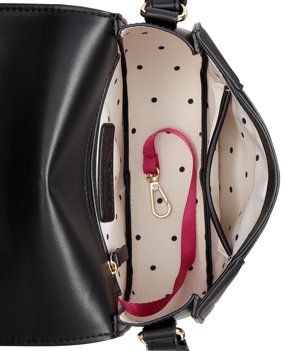On 34th Holmme Small Colorblock Crossbody, Created For Macy's In Black