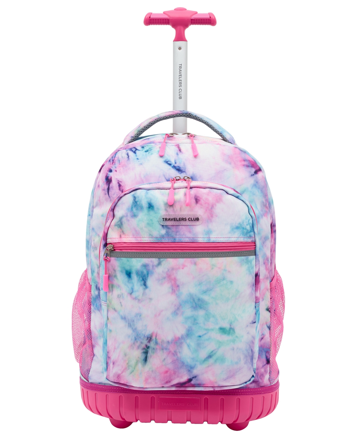Travelers Club Finley Collection 18" Rolling Backpack In Tie Dye