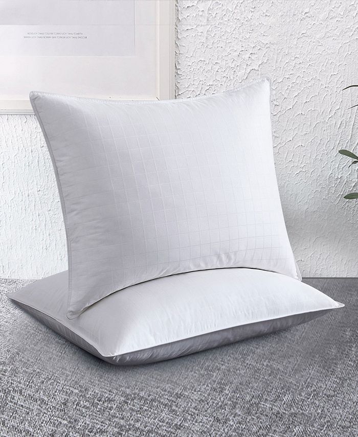 UNIKOME 2 Pack Premium 100 Cotton DownAround Design Down Feather Bed