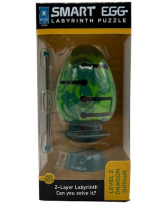 Bepuzzled Smart Egg 2-Layer Labyrinth Puzzle Dragon, Difficult