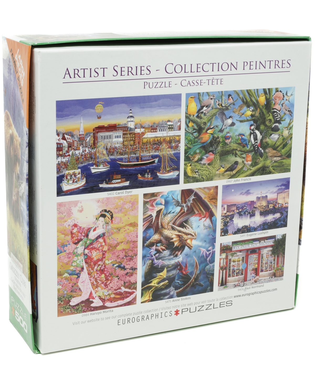 University Games Incorporated Jan Patrik Grizzly Cubs Large Pieces Family Puzzle, 500 Pieces In No Color