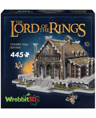 Wrebbit the Lord of the Rings Golden Hall Edoras 3D Puzzle, 445 Pieces