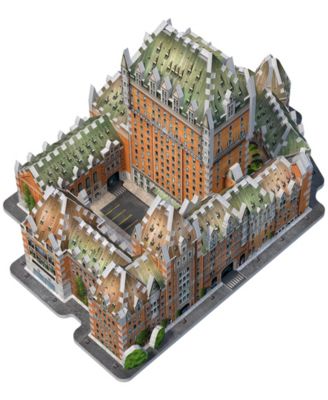 Wrebbit Castles Cathedrals Le Chateau Frontenac 3D Puzzle, 865 Pieces