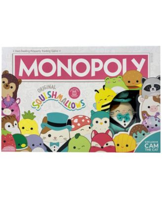 USAopoly Monopoly Game Original Squishmallows Collector's Edition