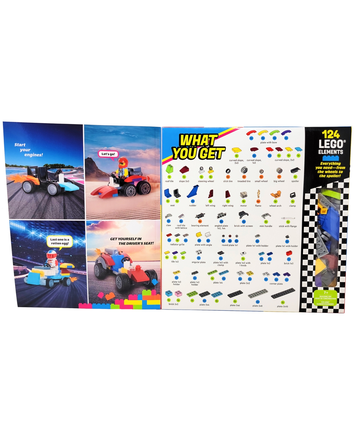 KLUTZ LEGO RACE CARS 