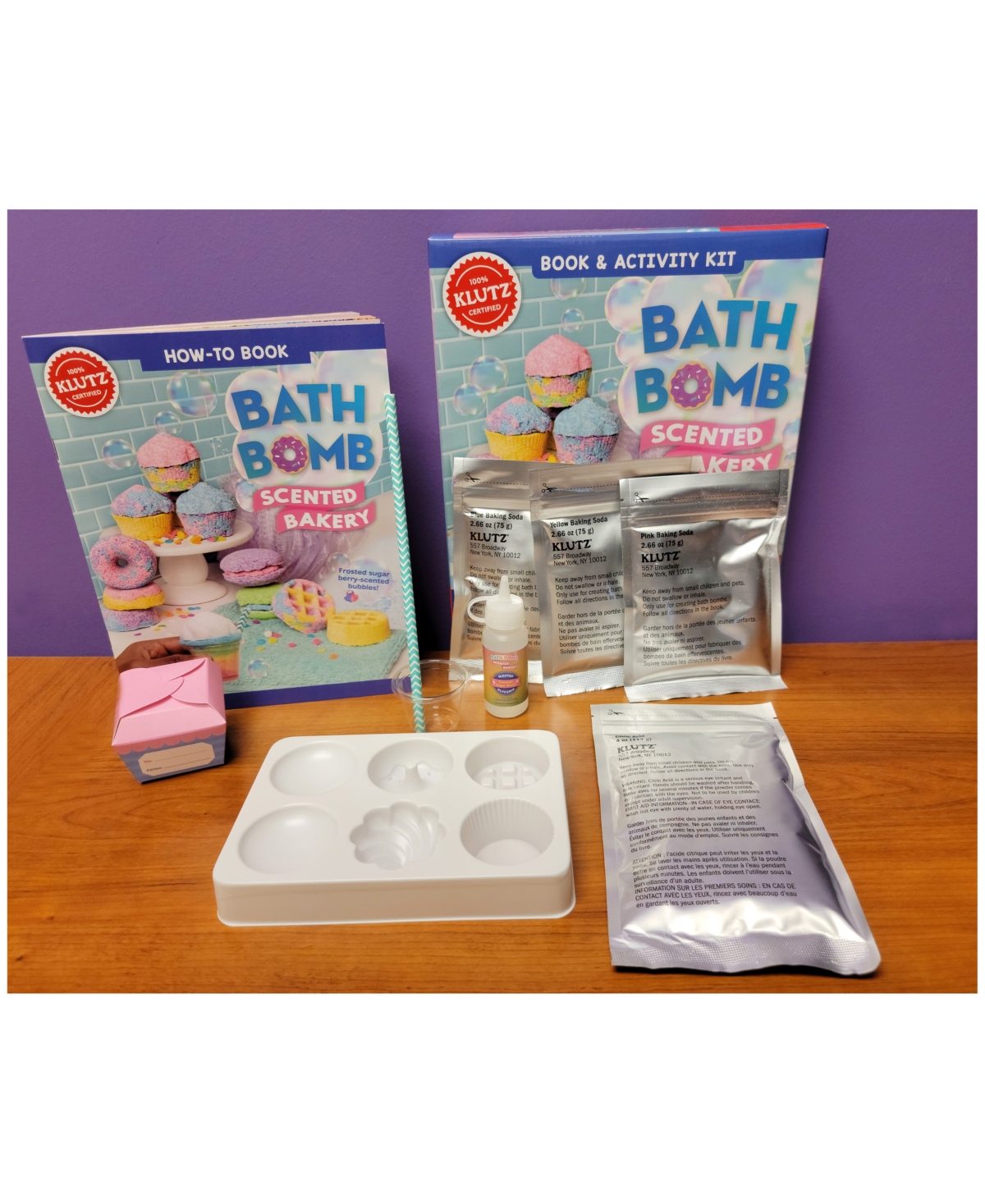 Klutz Bath Bomb Scented Bakery In No Color