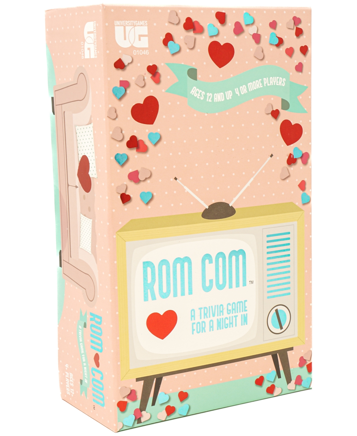 University Games Kids' Rom Com A Trivia Game For A Night In Cards In No Color
