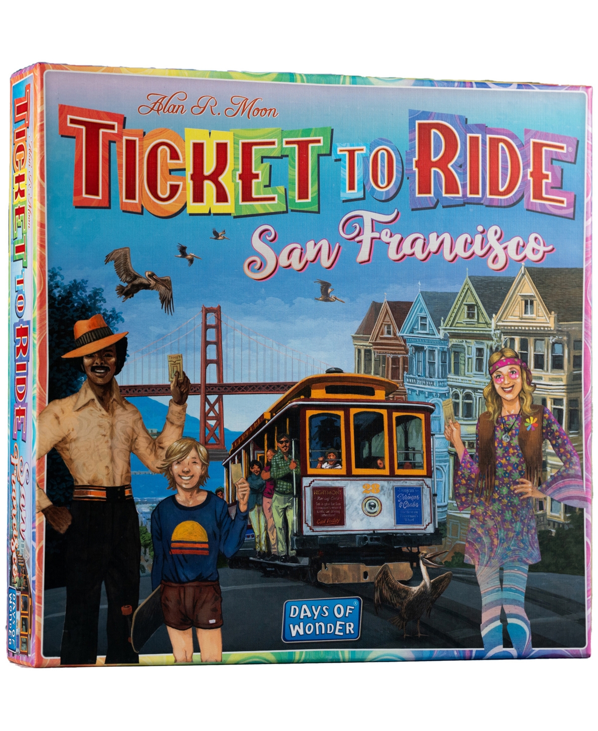 University Games Kids' Days Of Wonder Ticket To Ride Strategy Game San Francisco In No Color