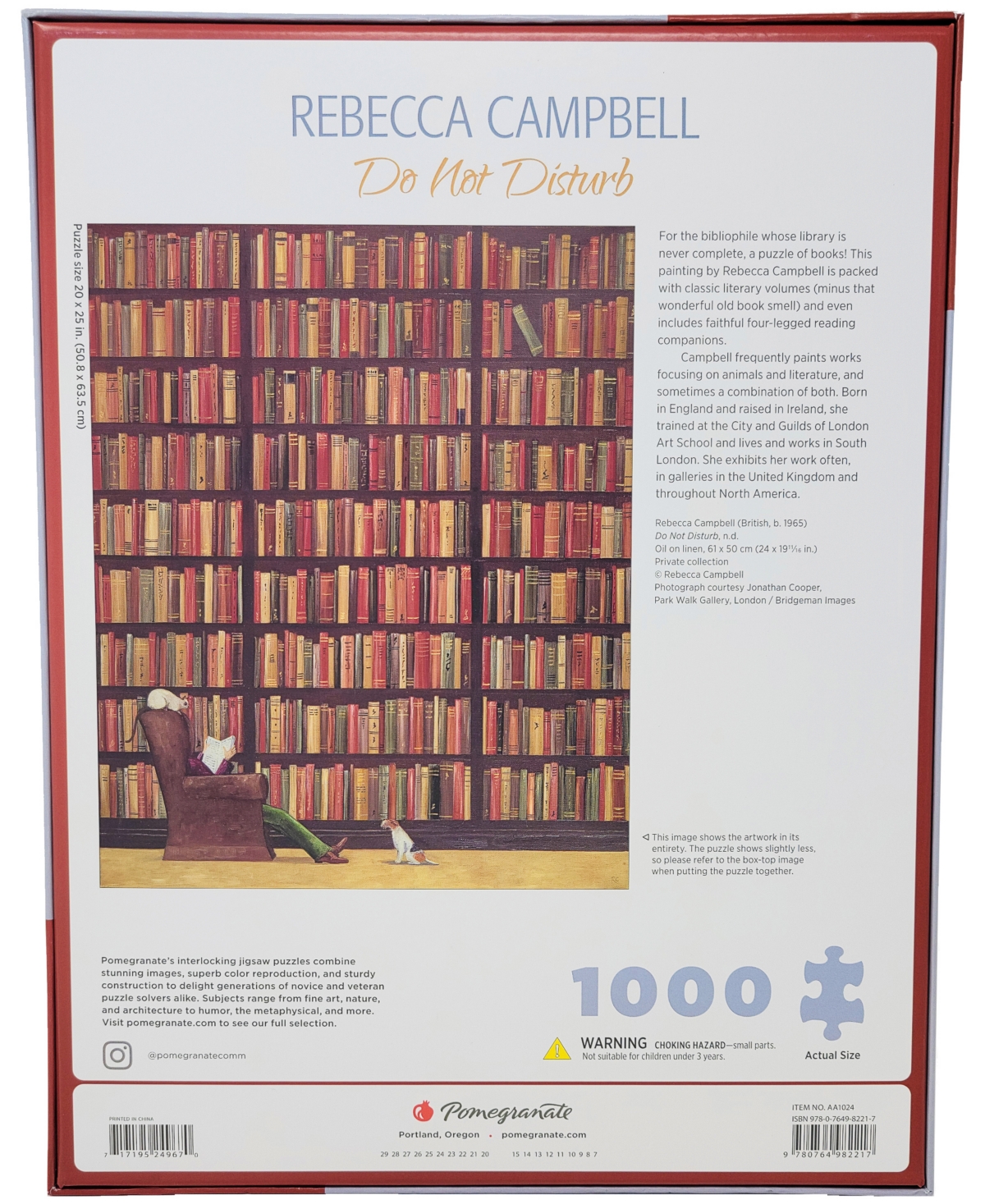 Shop University Games Pomegranate Communications, Inc. Rebecca Campbell Do Not Disturb Puzzle, 1000 Pieces In No Color