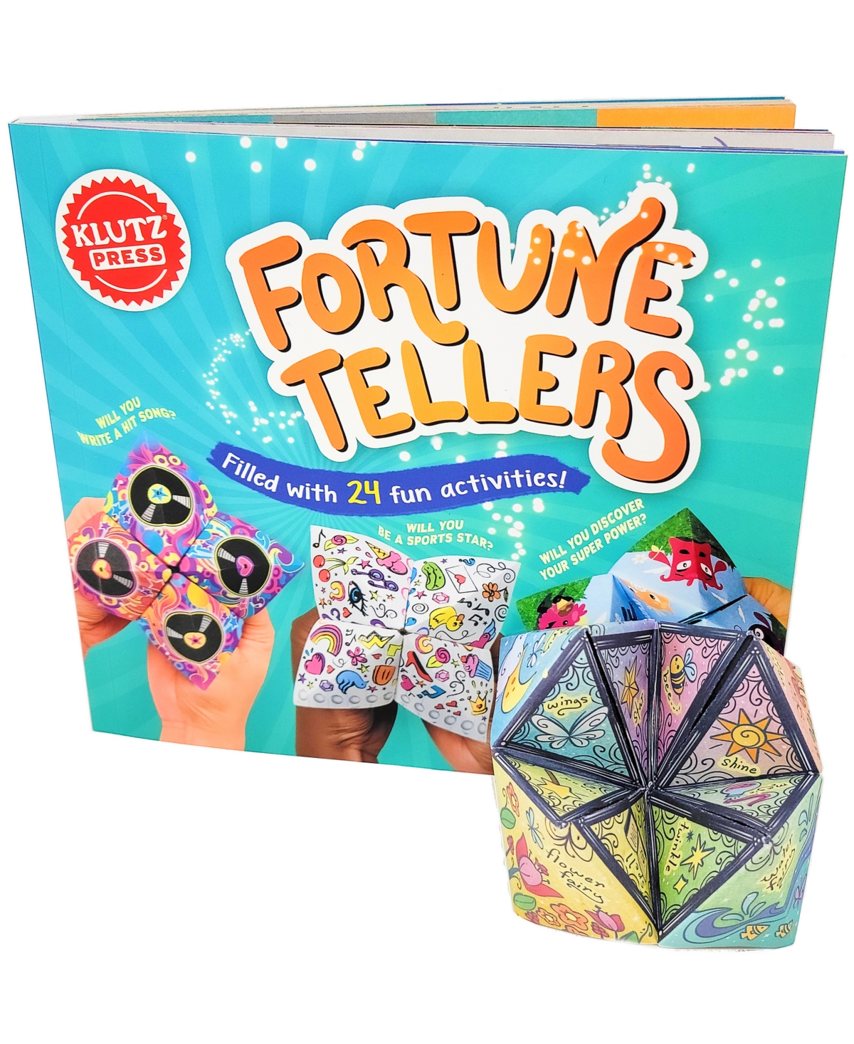 Klutz Kids' Press Fortune Tellers Set In No Color