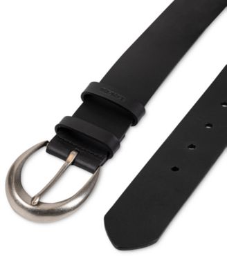 Women's Sliding Loop Casual Leather Pant Belt