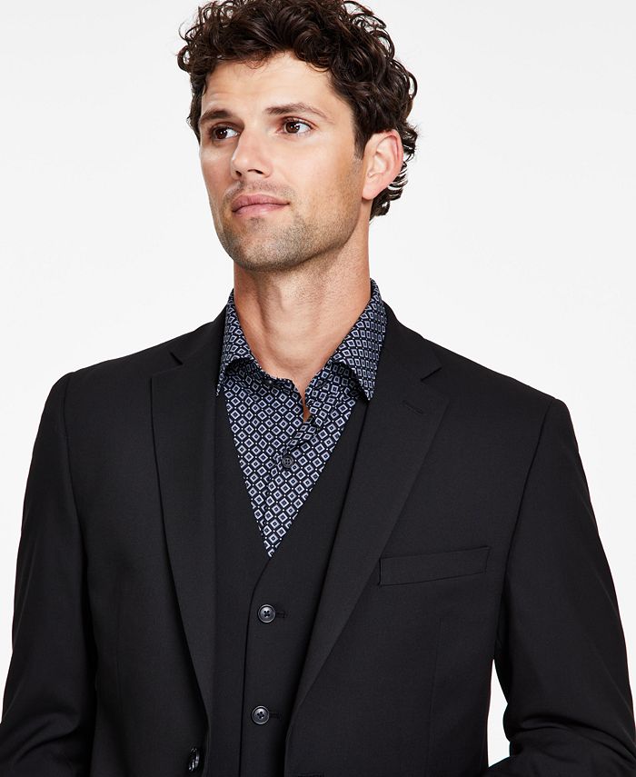 Alfani Men's SlimFit Stretch Solid Suit Jacket, Created for Macy's