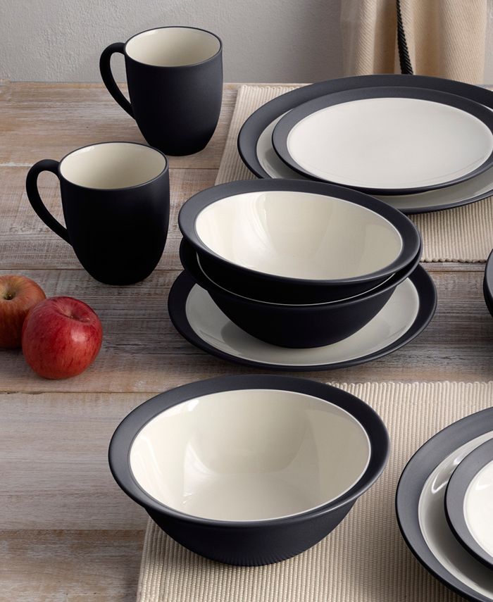Noritake Colorwave Curve 16Pc. Dinnerware Set, Service for 4 Macy's