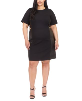loose denim dress plus size Women Spring Retro Pocket Button ALMA Mini Dress - Color:Tango new in this week trendy original design