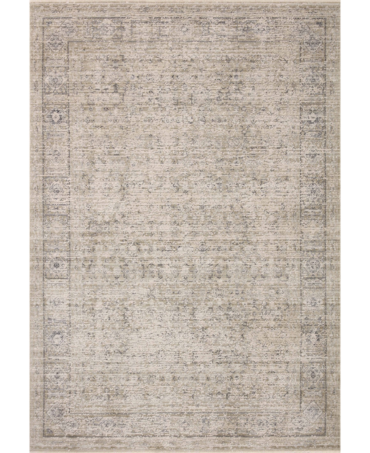 Amber Lewis X Loloi Alie Ale-03 7'10" X 10' Area Rug In Taupe,gray