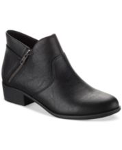 Macys womens black dress boots online