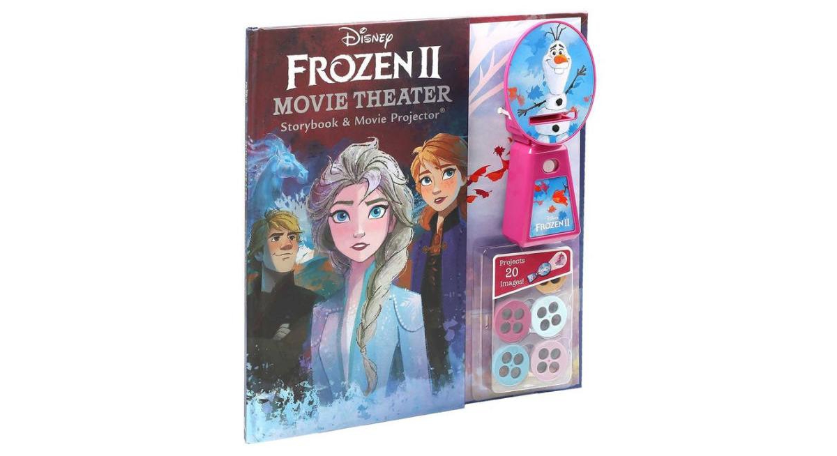 Disney Frozen 2 Movie Theater Storybook & Movie Projector by Marilyn Easton