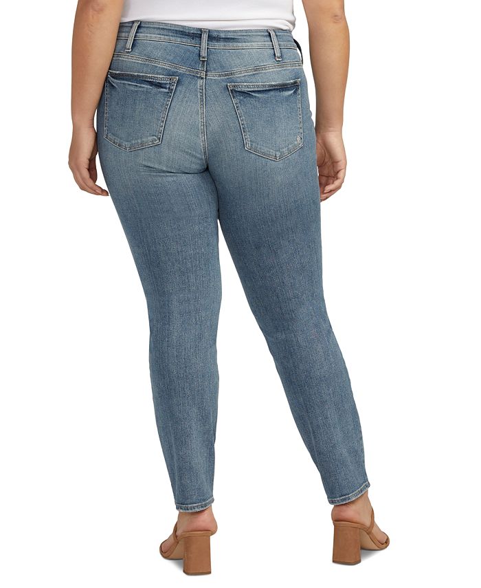 Silver Jeans Co. Plus Size Suki StraightLeg Jeans Macy's