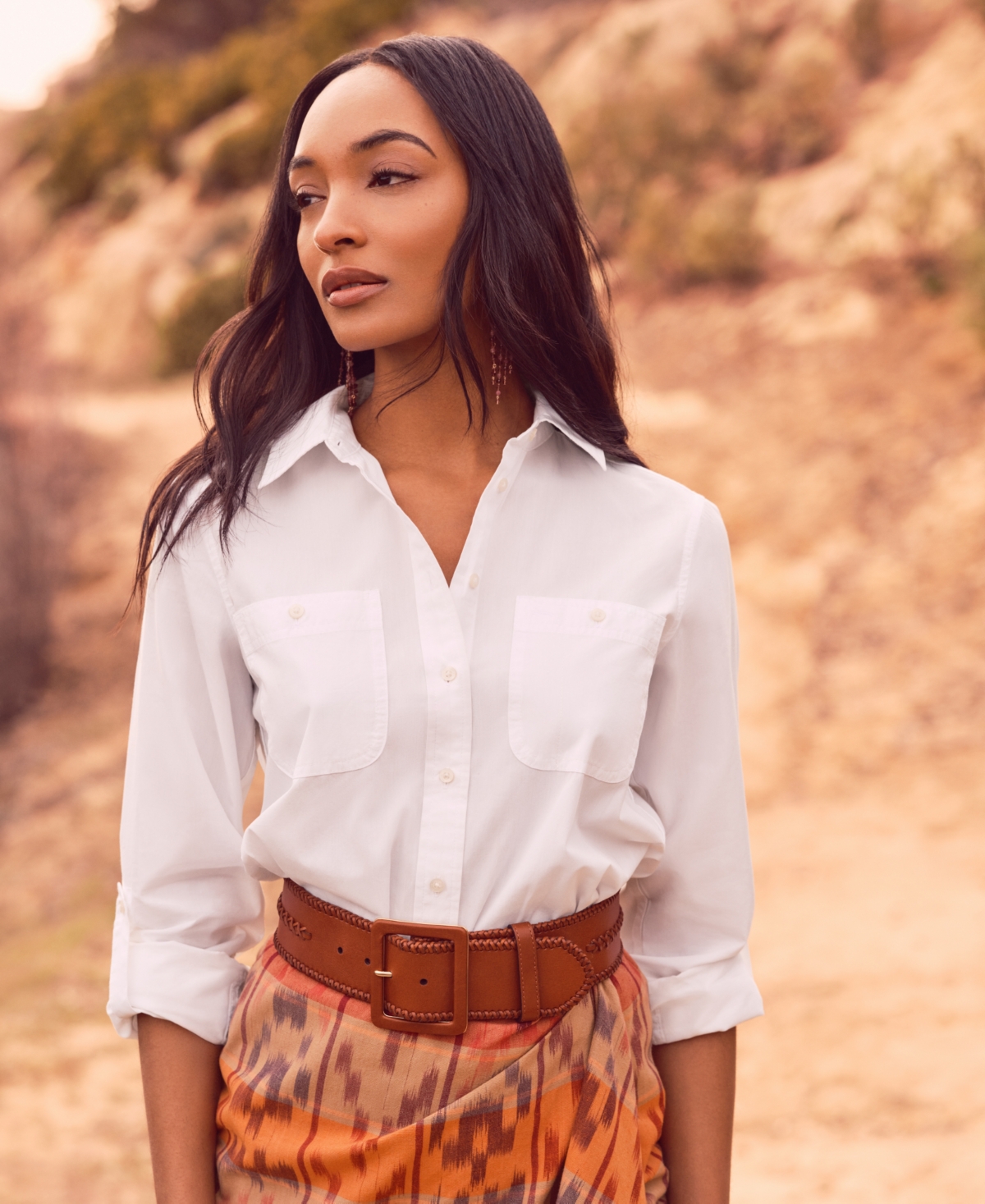 ラルフ・ローレン Lauren Ralph Lauren Cotton Voile Shirt レディース シャツ トップス White Ralph Lauren Cotton Voile Shirt In White | ModeSens