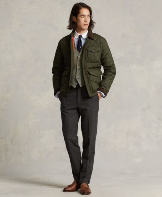 Men's Water-Repellent Quilted Jacket	