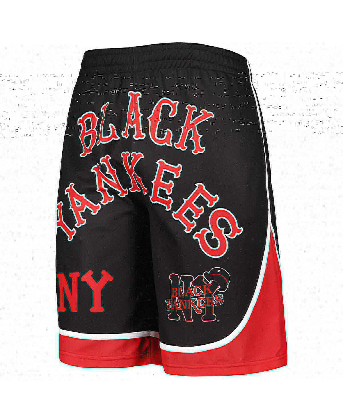 Shop Stitches Men's  Black Black Yankees Shorts