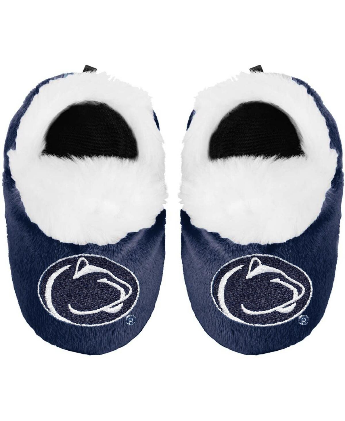 Foco Babies' Newborn And Infant Boys And Girls  Penn State Nittany Lions Booties In Navy