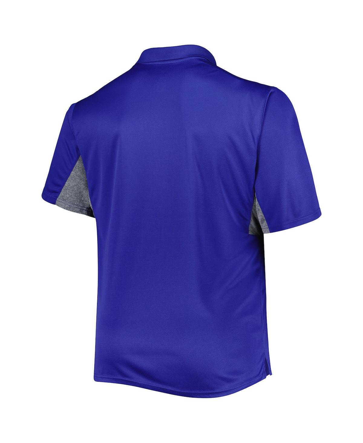 Shop Fanatics Men's Royal Indianapolis Colts Big And Tall Team Color Polo Shirt
