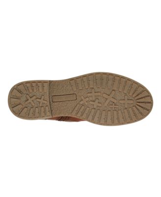 Women's Eflex Juna Almond Toe Block Heel Casual Booties