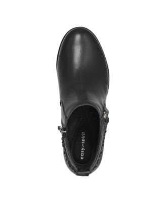 Women's Roslyn Block Heel Round Toe Casual Booties