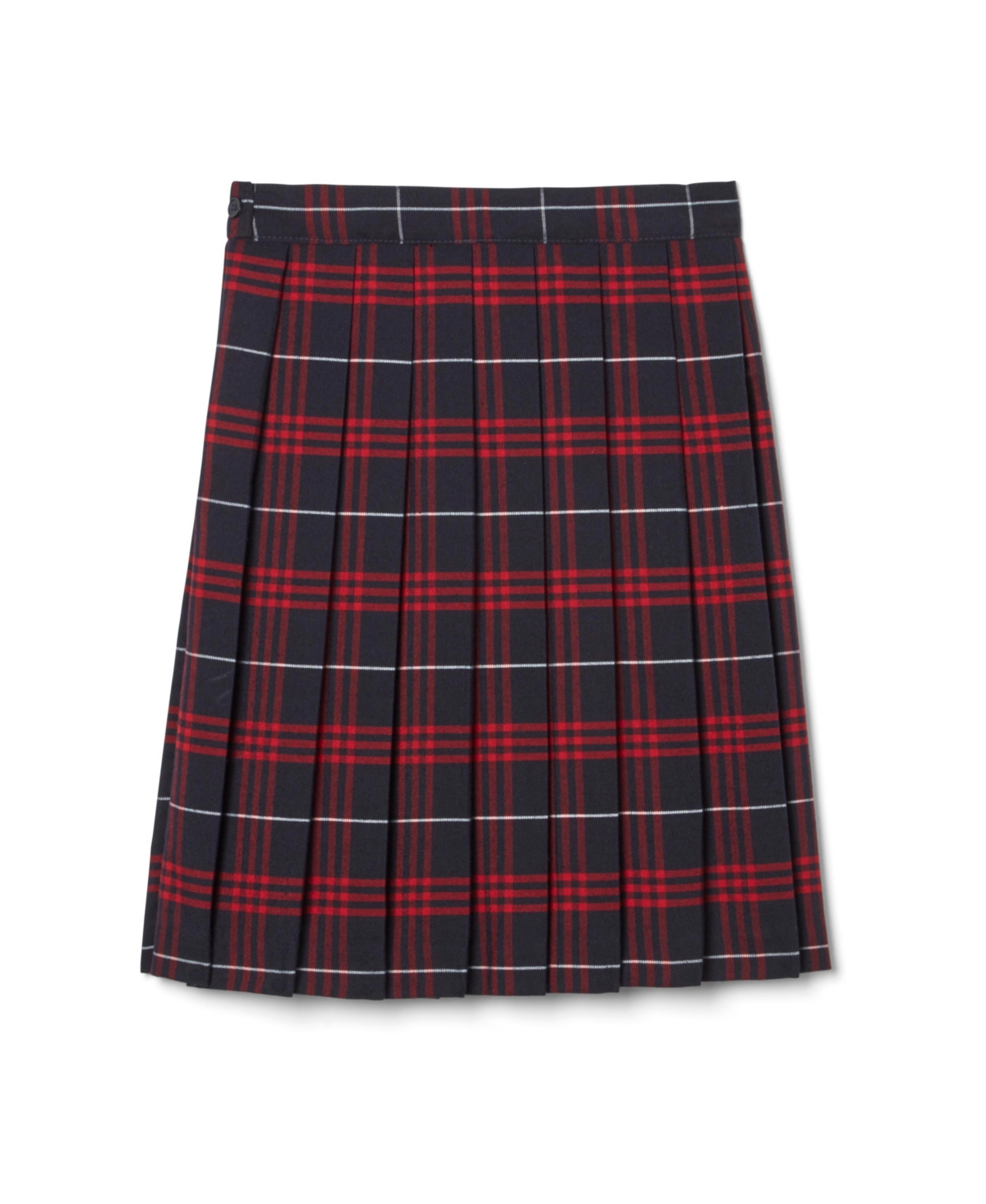 French Toast Big Girls Adjustable Waist Mid-Length Plaid Pleated Skirt