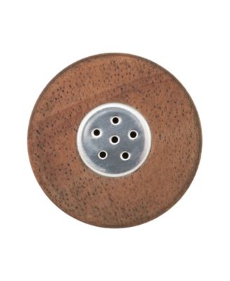 Maccelfield Round Top Soft Square Wood Mill and Shaker Set, 2 Piece