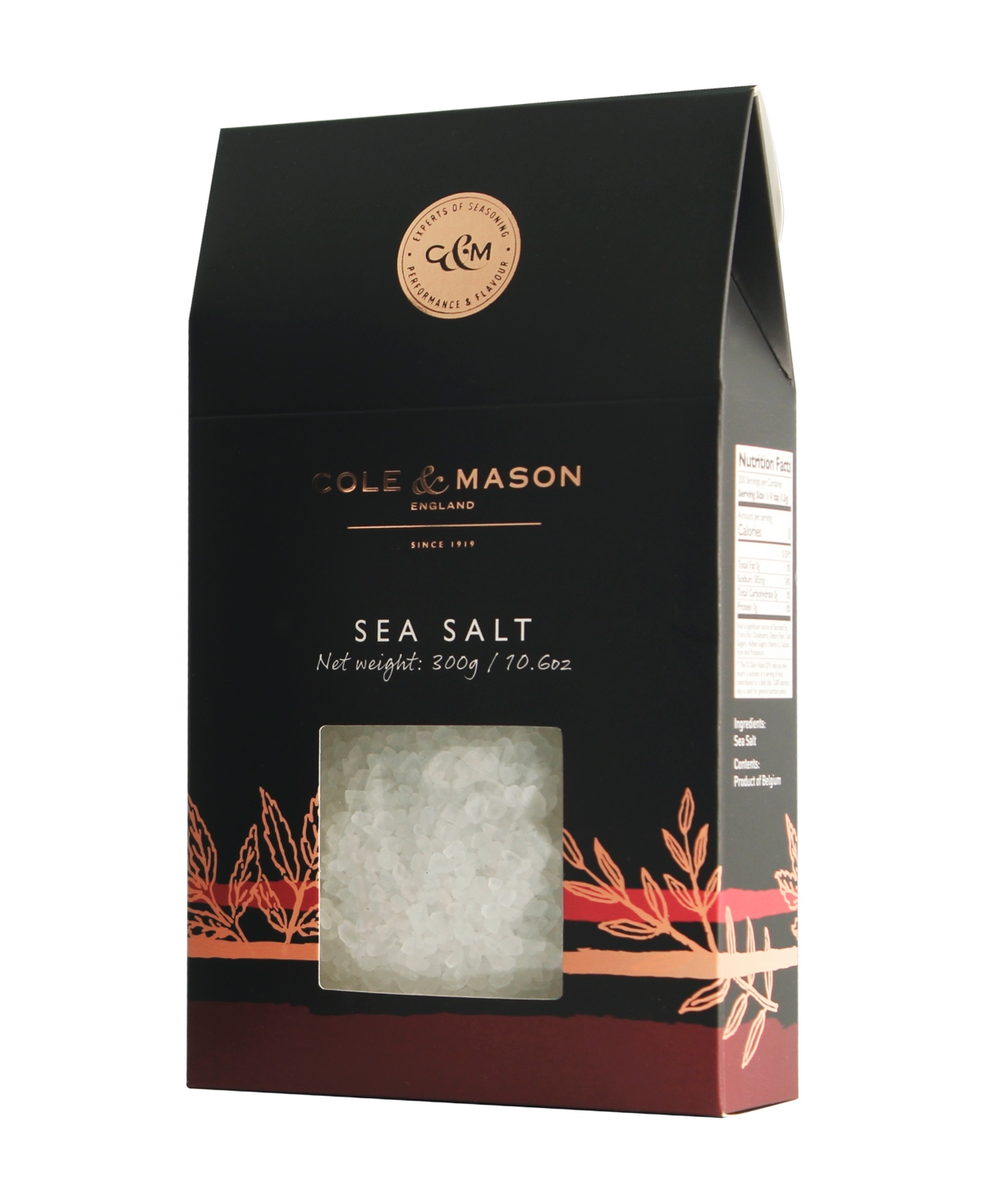 Cole & Mason Sea Salt Refill In White