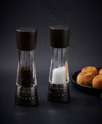 2 Piece Salt and Pepper Mill Derwent Wood Gift Set