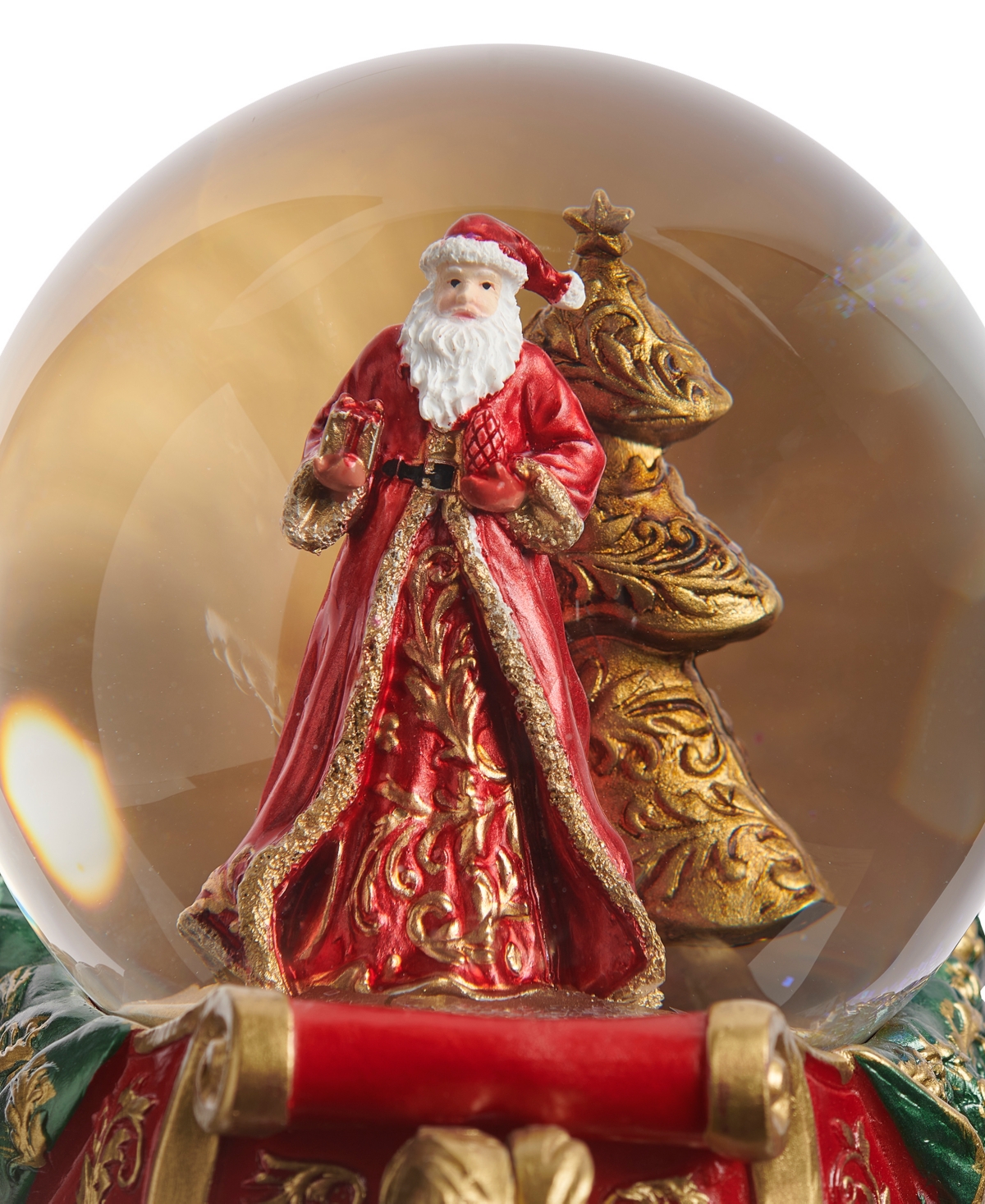 H Musical Santa Sleigh