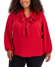 Red blouses at macy's new arrivals