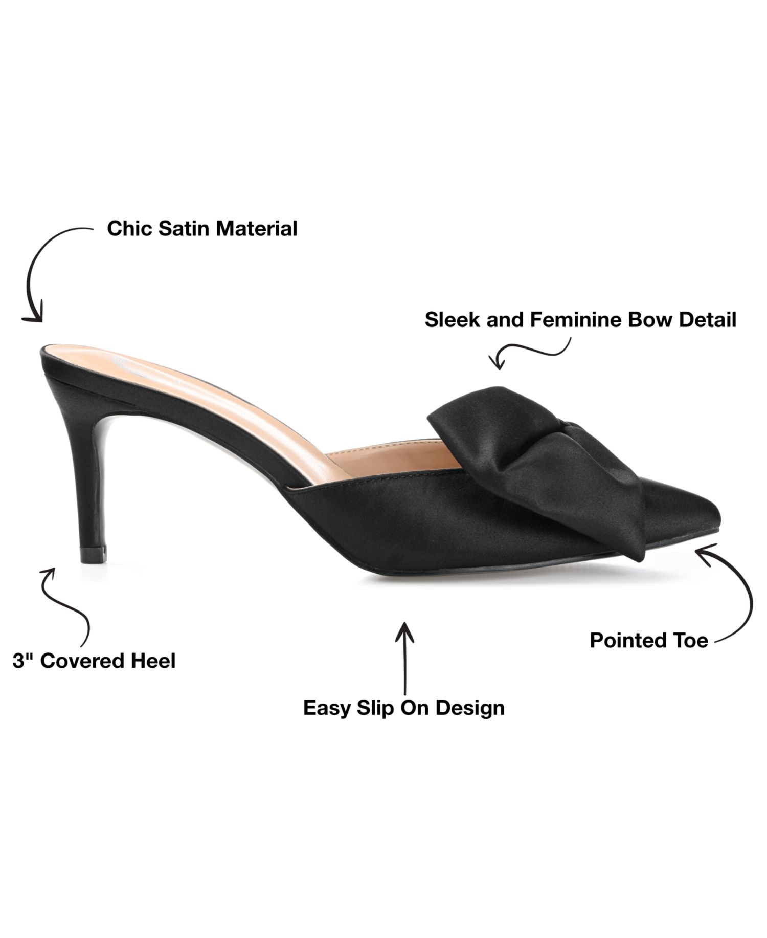 Women's Tiarra Bow Dress Mules