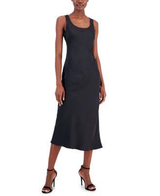 Anne Klein - Women's Bias-Cut Midi Dress